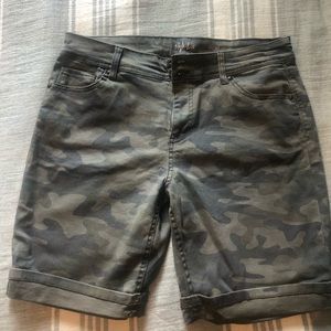 Camo Bermuda Shorts